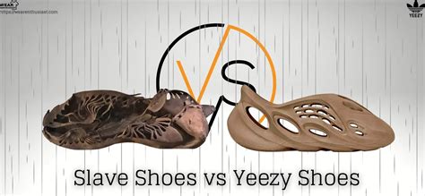 slave shoes vs yeezy